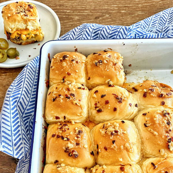 Cheesy Roast Beef Party Sandwiches Recipe Land O’Lakes